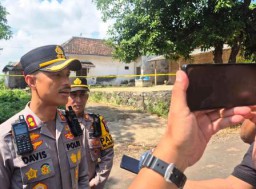 Kapolres Pasuruan Kota Turun ke Lokasi Ledakan Sanganom