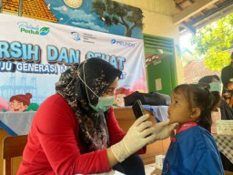 Pelindo Gratiskan Pemeriksaan Kesehatan Anak di Cilacap
