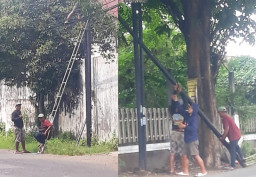 DPRD Soroti Pemasangan Tiang dan Kabel Wifi di Kota Pasuruan