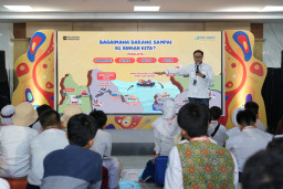 Pelindo TPK Ajak Ratusan Anak Kenal Pelabuhan, Bahaya Narkoba