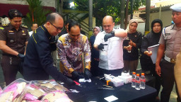 Polrestabes Surabaya Musnahkan Barang Bukti Narkoba dari 469 Perkara Restorative Justice
