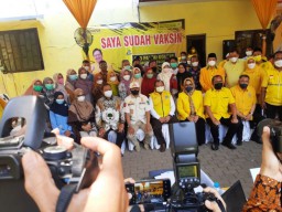 Golkar Pasuruan Gelar Vaksinasi 1500 Kuota