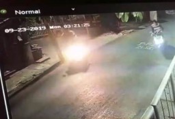 Motor Keluarga Polri Dirampas Begal Suramadu