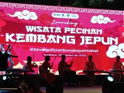 Wisata Pecinan Kembang Jepun atau Kya-kya Dibuka