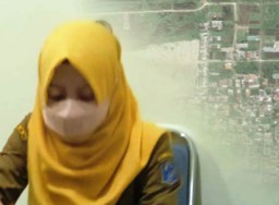 Lurah Adinda Masa Bodoh Sungai Berubah Jadi Rumah