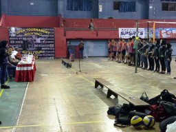 Mahasiswa Unesa Gelar Turnamen Voli 2020
