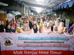Relawan Mak Ganjar Jatim Doa Bersama Bagi Indonesia