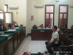 Maling Kantor Partai Berkarya Surabaya Disidang