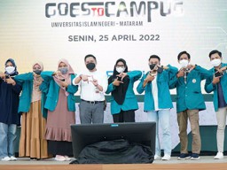 BI NTB dan UIN Mataram Launching QRIS Goes To Campus