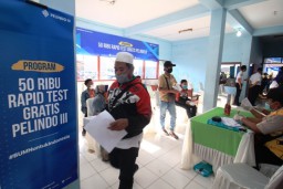 Pelindo 3 Gelar Rapid Test Gratis di Sumenep