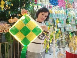 Hiasan Ramadhan dan Lebaran di Sentosa Florist
