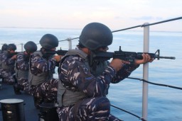Selat Singapura Jadi Medan Tempur TNI AL dan RSN
