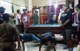 Tiga Pilar Surabaya Utara Sanksi Pengunjung Warung