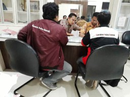 GPD Polisikan Direktur PG Candi Baru dan Kepala Dinas Lingkungan