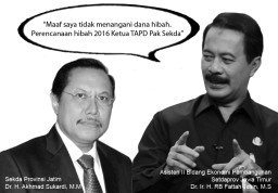 Akhmad Sukardi Ketua TAPD Monopoli Dana Hibah