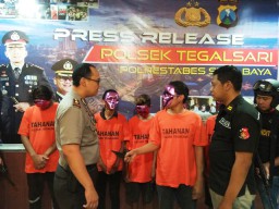 Polsek Tegalsari Tangkap Komplotan Bandit Cilik