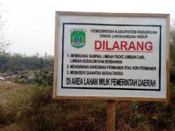 Larangan Pembuangan Limbah Pasuruan Diabaikan