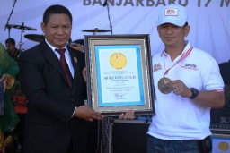 Polres Banjar Pecahkan 2 Rekor, MURI dan LEPRID