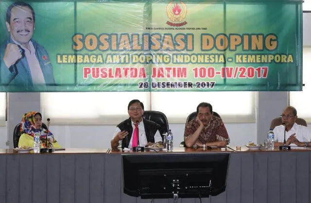 Koni Jatim Sosialisasi Bahaya Doping