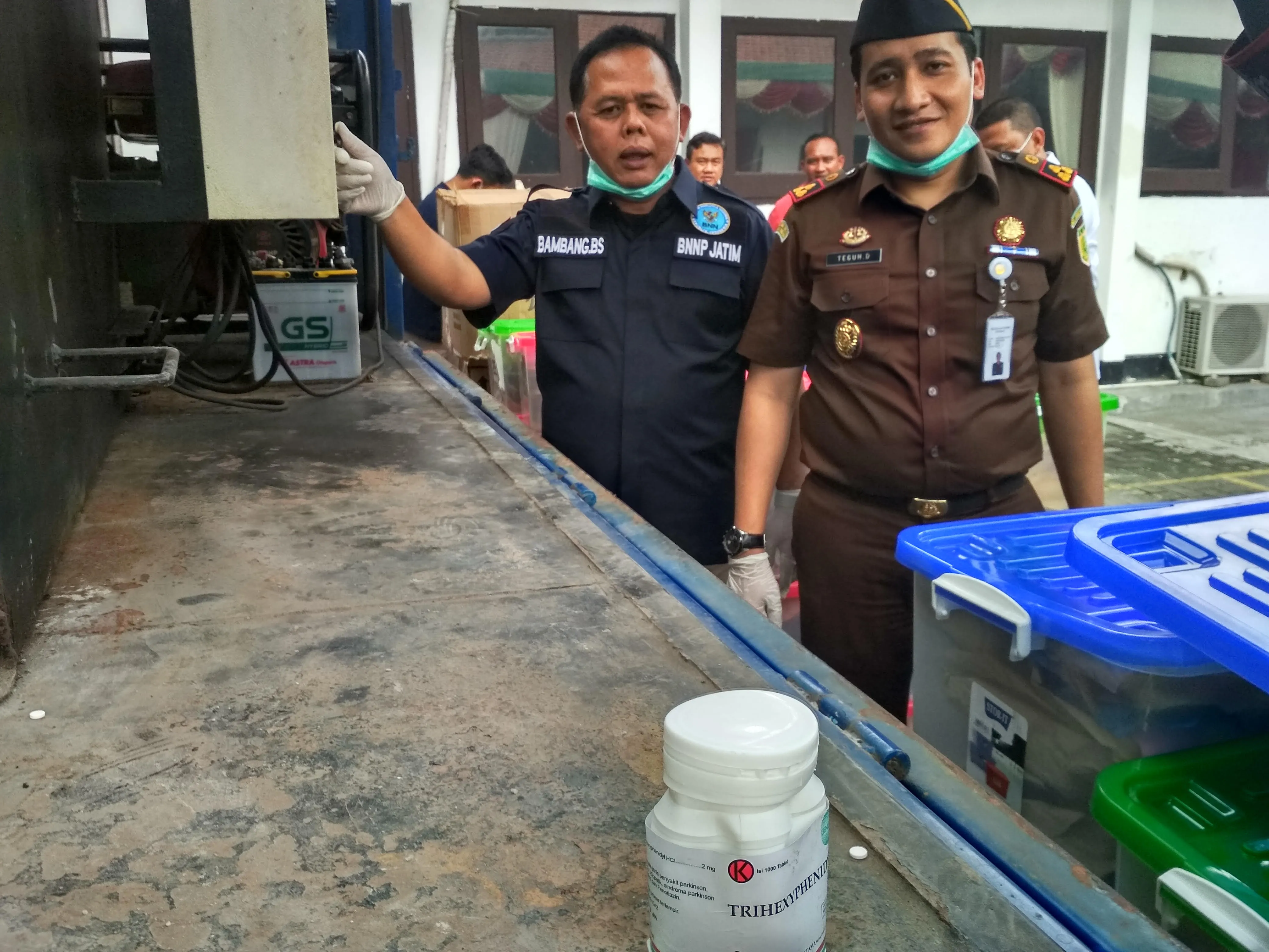 Pemusnahan BB Narkoba Inkracht
