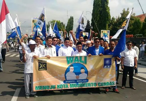 Gema Siap Menangkan Pasangan Warsito-Moeljadi di Pilwalkot Mojokerto