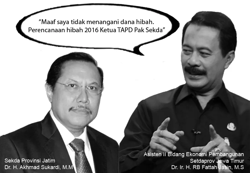 Akhmad Sukardi Ketua TAPD Monopoli Dana Hibah