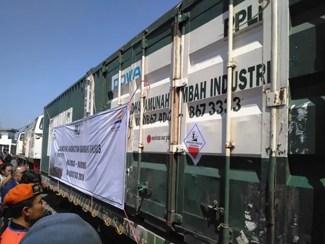 Gerbong Limbah PT KAI Resmi Beroperasi