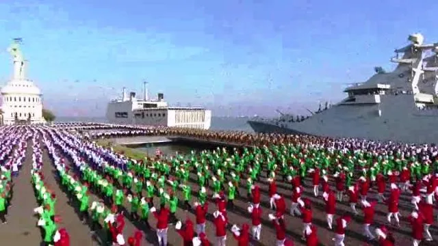 Tari Gemu Famire TNI Pecahkan Rekor Muri