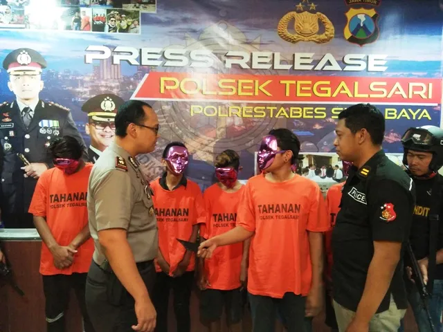 Polsek Tegalsari Tangkap Komplotan Bandit Cilik