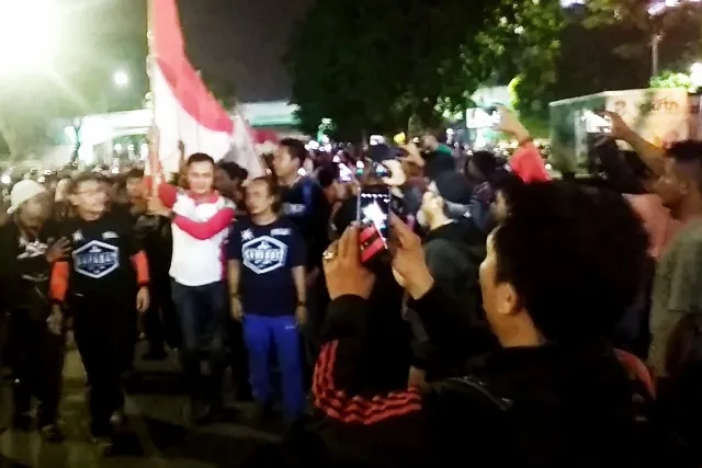 Acara Mojosuro Merah Putih 178 Meter Dibentangkan