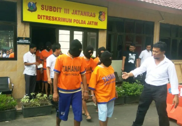 Sebulan, 9 Bandar Judi Ditangkap Polda Jatim