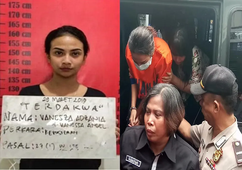 Vanessa Angel Diseret ke Rutan Medaeng