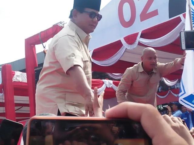 Kampanye Prabowo-Sandi di Sidoarjo Membludak