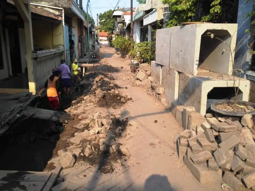 Proyek Rungkut Kidul Rp 462 Juta Terindikasi Korupsi