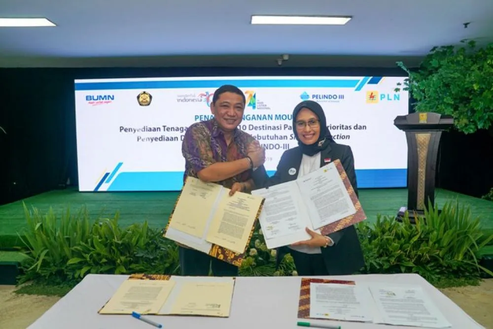 Kurangi BBM, Pelindo III Gandeng PLN Layani Kapal