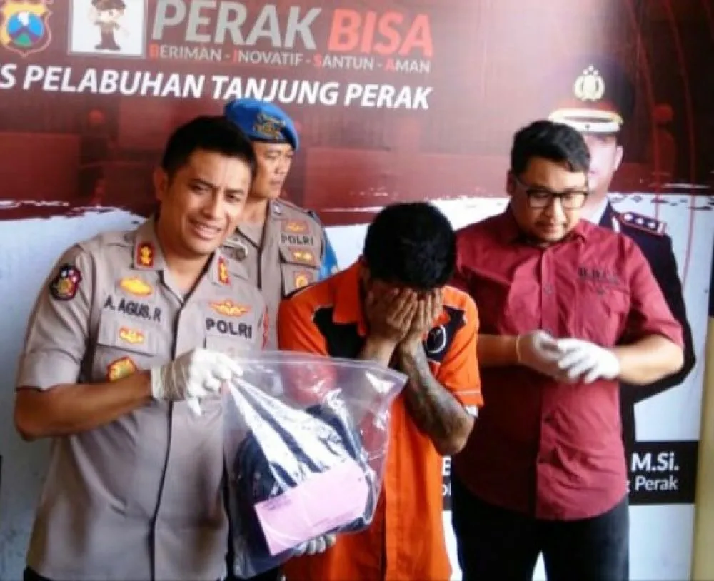 Buron Begal Kembang Jepun Ditangkap