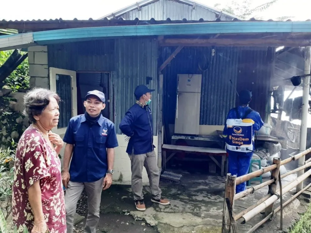 DPD Nasdem Pasuruan Semprot Kampung Kumuh