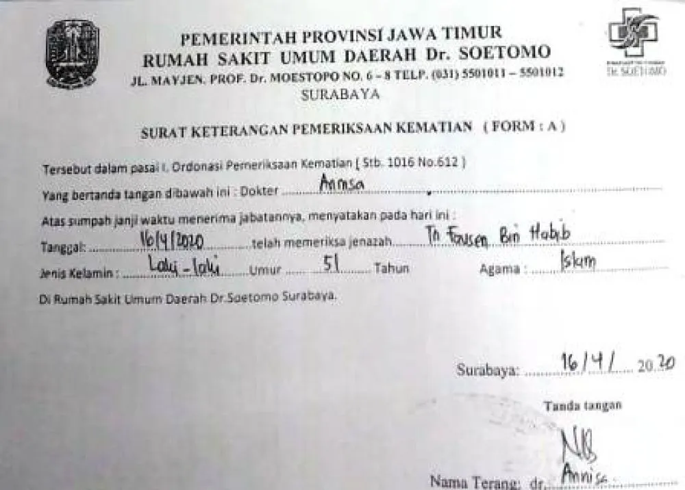 Fausen Bandar Narkoba Mati di Rutan Medaeng
