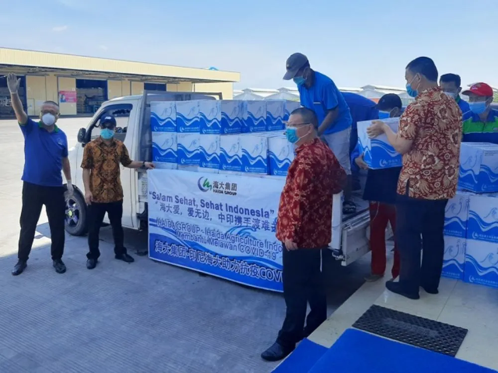 Perusahaan asal Tiongkok Bantu Warga Pasuruan
