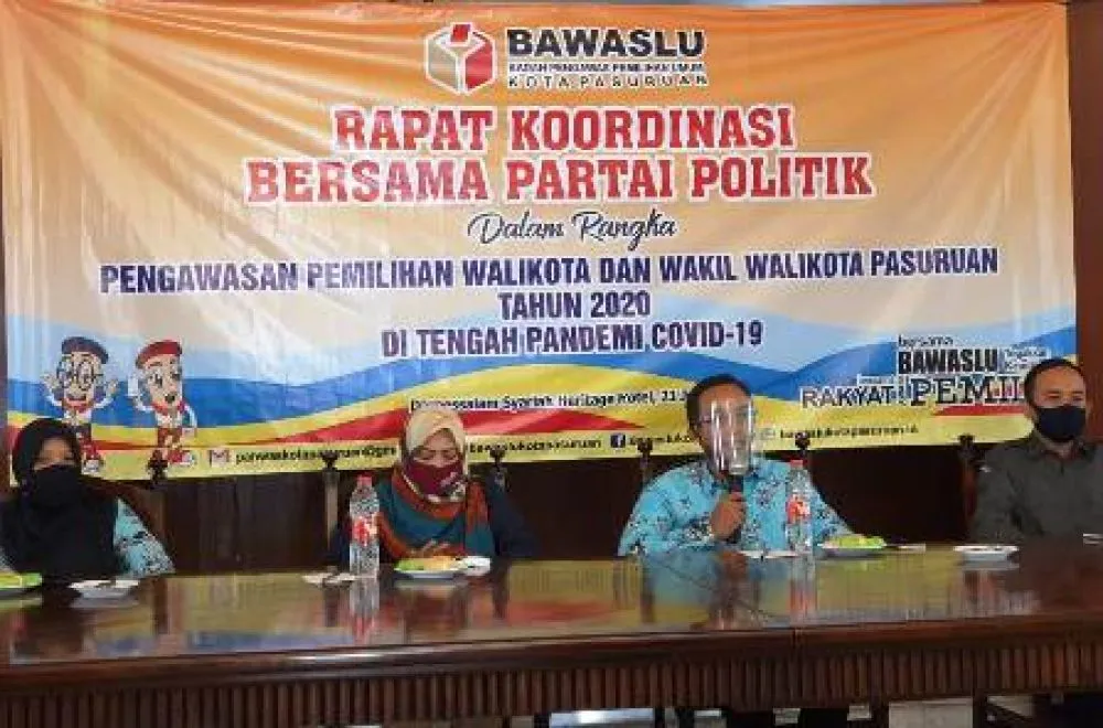 Bawaslu Kota Pasuruan Maksimalkan Pilwali 2020