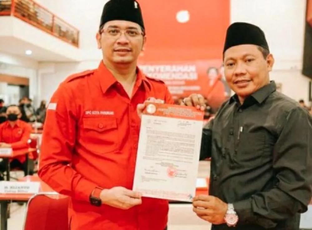 PDIP Merekom Teno Maju Pilwali Kota Pasuruan
