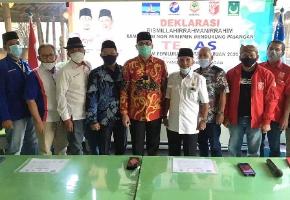 5 Parpol Non Parlemen Dukung Cawali TEGAS