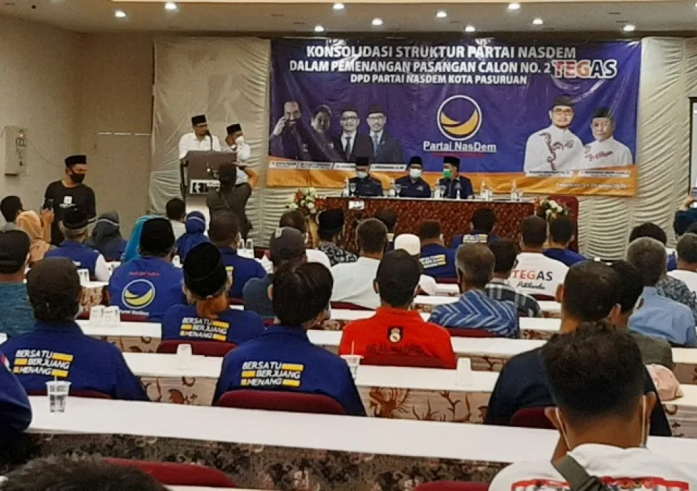 Nasdem Minta Tim Paslon TEGAS Harus Solid