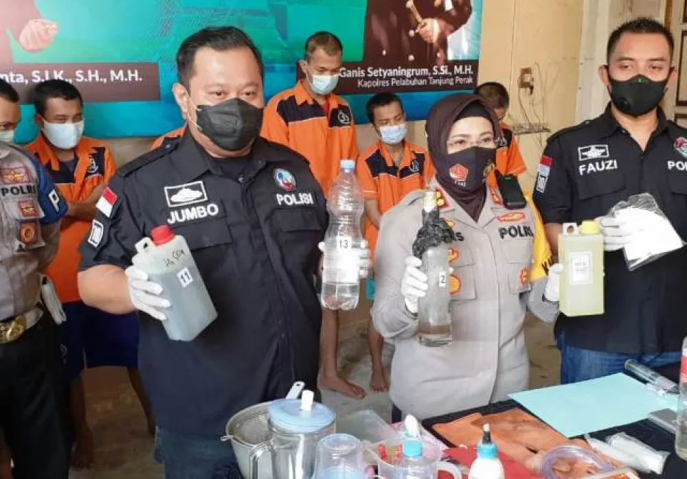 Jelang 2021 Home Industri Sabu Rangkah Digerebek