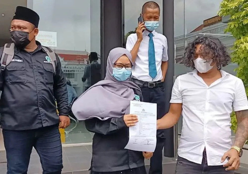 GPD Dampingi Pendekar Pagar Nusa Lapor Polisi