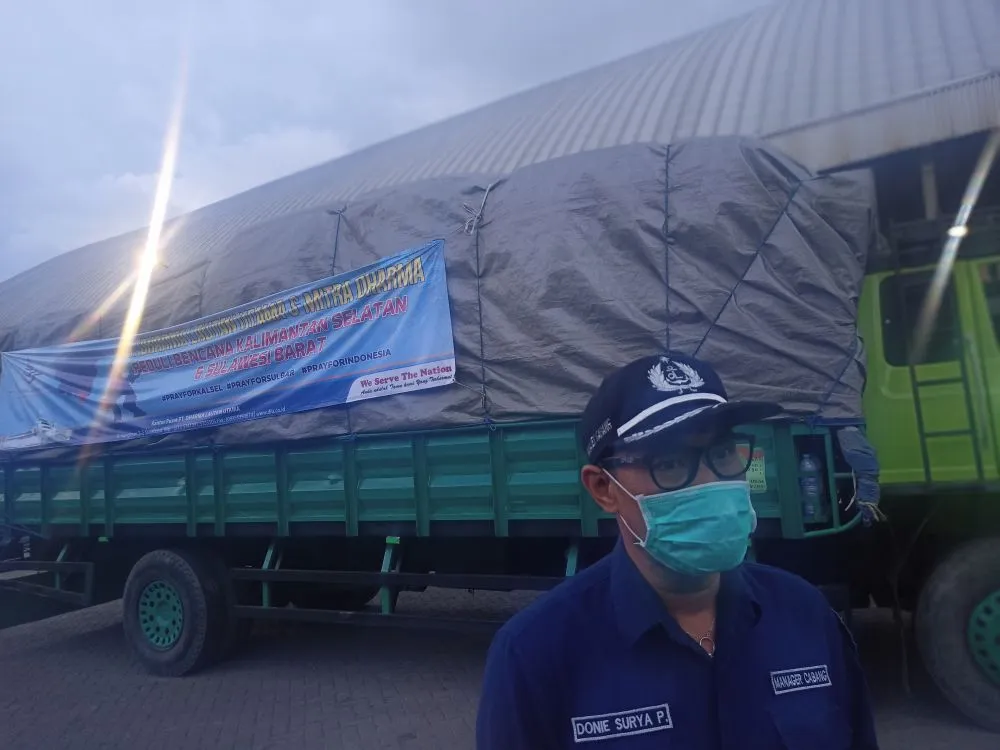 PT DLU Peduli Bencana Kalimantan dan Sulawesi