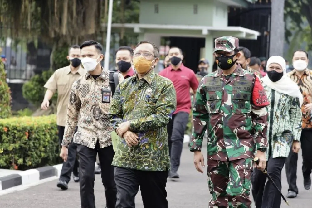 Mahfud MD Apresiasi Forkopimda Jatim