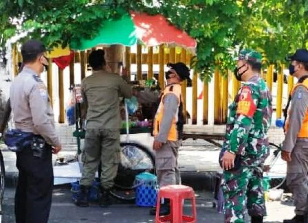 2 Wilayah Jadi Sasaran Penertiban PKL di Surabaya
