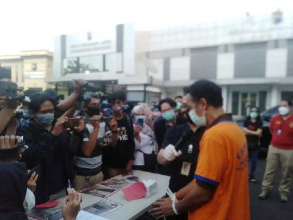 Pelaku Kepruk Paving Anak Kupang Krajan Didor