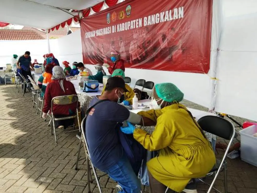 2 Ribu Warga Bangkalan Ditarget Vaksin